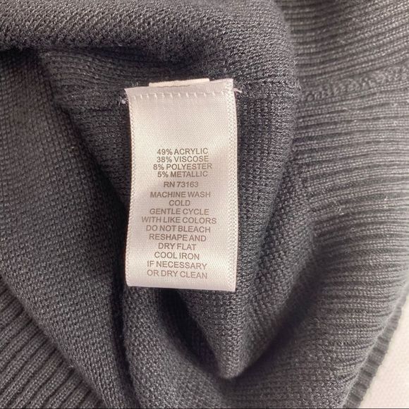 Cupio NWT black sweater with sparkle ruffles - s - Picture 9 of 11